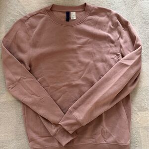 H&M Men's Sweater in Dusty Pink
